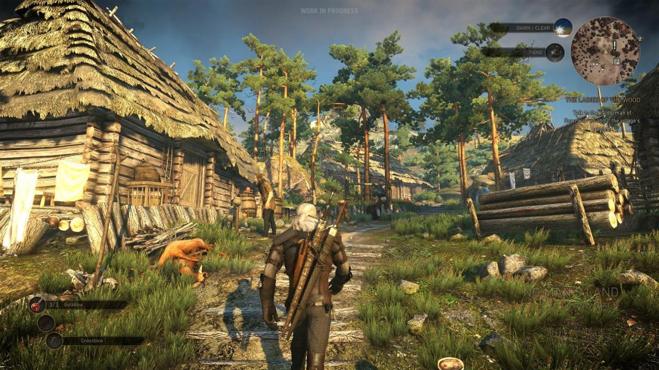 Witcher 3 Mod Allows You to Play from a First-Person Perspective
